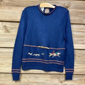 80’s Equestrian Sweater